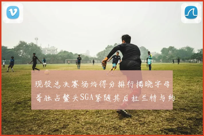 现役总决赛场均得分排行揭晓字母哥独占鳌头SGA紧随其后杜兰特与约基奇争夺第三