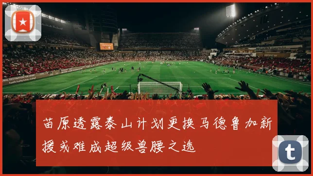 苗原透露泰山计划更换马德鲁加新援或难成超级兽腰之选